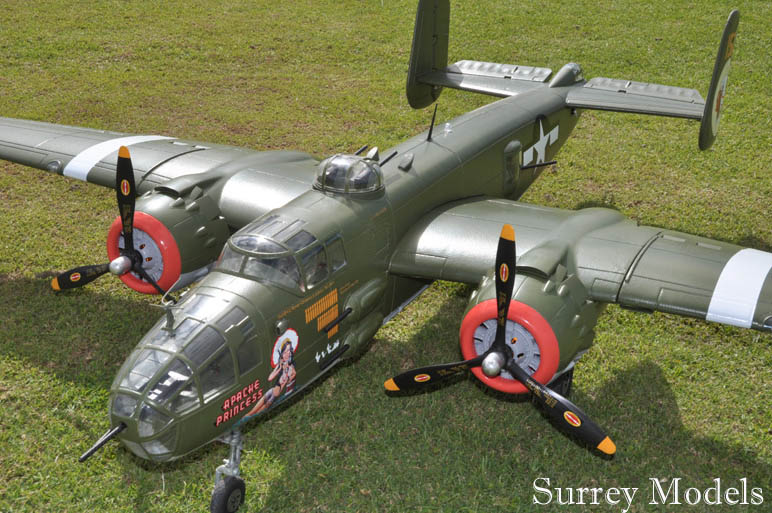 Rc b 25 mitchell bomber for sale outlet