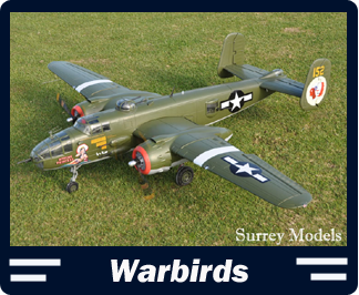 Large High Scale RC Warbirds