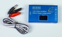 BlitzRCWorks 2 4S Li Po Balance Charger w Alligator Charging Clips