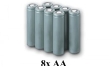 BlitzRCWorks AA Battery x 8pcs for F4 Phantom II RC EDF Jet (SM8xAABatt)