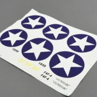 Decal for F4F Wildcat RC Warbird (SMLX-F4F-W18018)