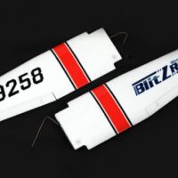 Main Wing with Red Decals for Cessna 1.4M RC Trainer Airplane (SMSM-FT-10)