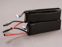 BlitzRCWorks 22.2V 4000mAh 25C (Dual 3S Banana Connection) LiPo Battery for MiG-29 Fulcrum RC EDF Jet (SM2540006s2xb)