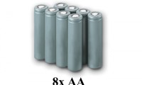 BlitzRCWorks AA Battery x 8pcs for P-40 Warhawk RC Warbird Airplane (SM8xAABatt)