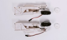 Main Retract – Compatible with F22 Raptor Twin 70mm RC EDF Jet (SMLXMIG29-25)