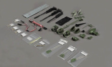 Accessories Bag for B-25 Mitchell Bomber RC Warbird Airplane (SMLX-B25-AB)