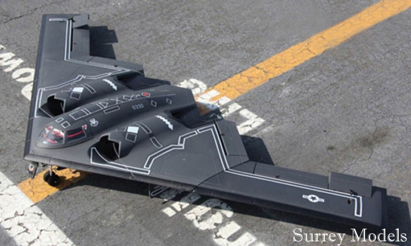 RC Electric Stealth Bomber