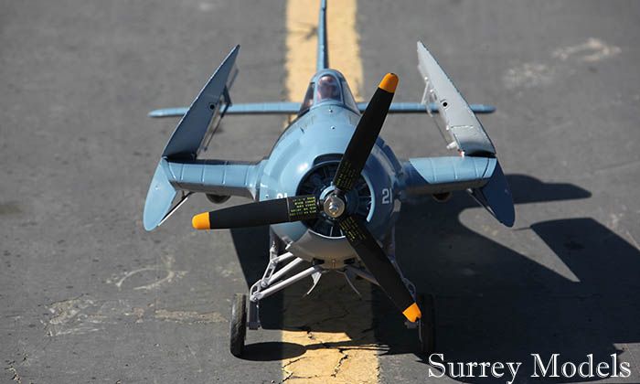 RC F4F Wildcat Folding Wing 