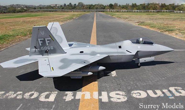 RC F22 Raptor Fighter Jet