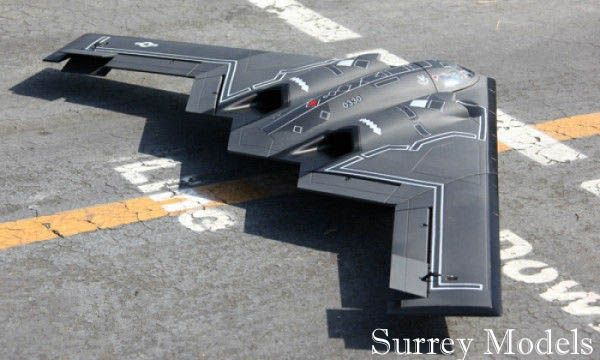 Remote Control Stealth Bomber Jet