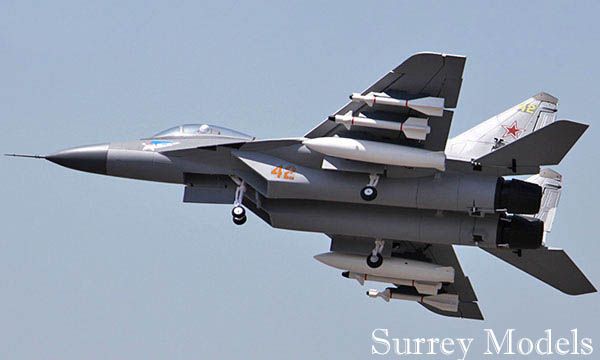 Remote Control Surrey Models Mig 29 Fulcrum Jet Plane