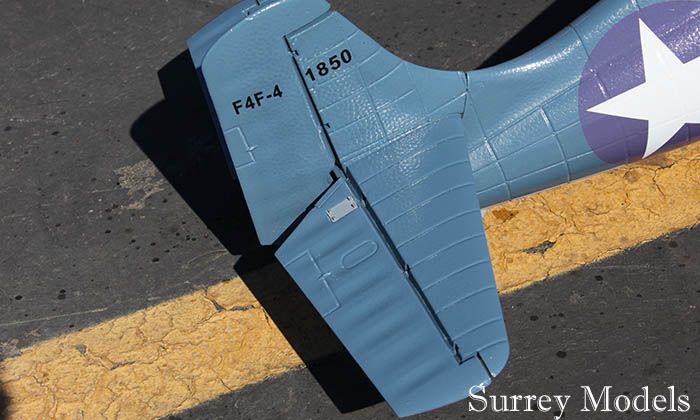 RC Electric F4F Wildcat 1.2M Plane