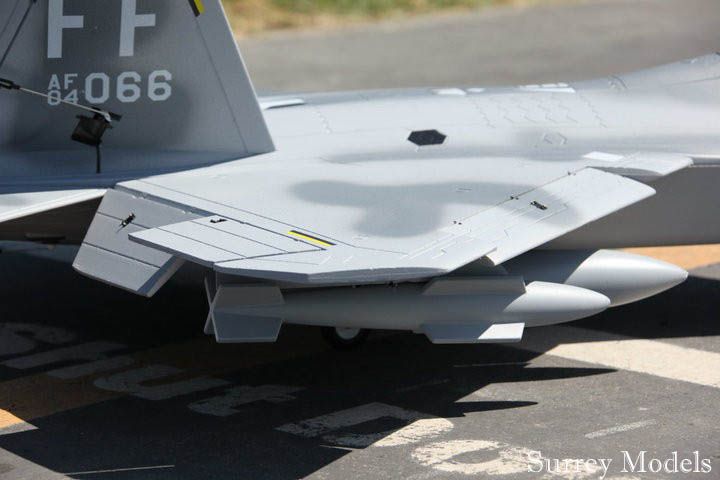 Radio Controlled LX F22 Raptor Twin EDF 70mm Jet