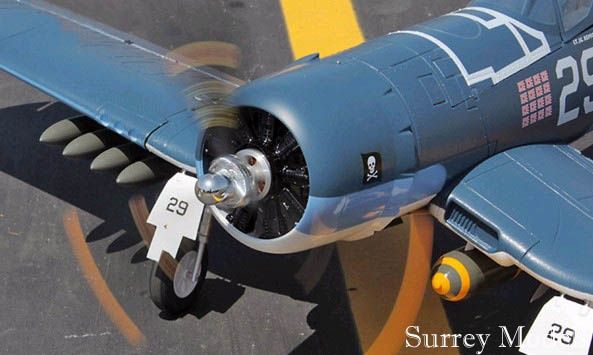 RC LX F4U Corsair 1.6M Warbird