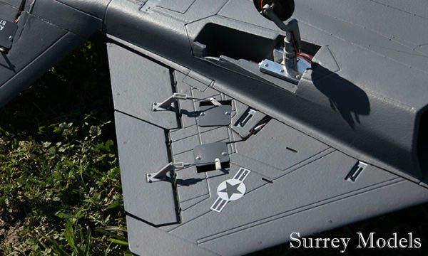 Remote Control Surrey Models YF23 Grey Ghost Jet