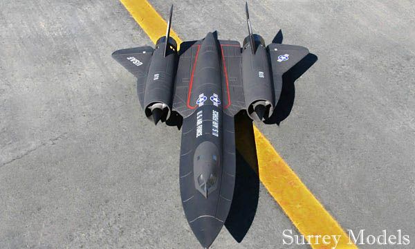 SR71 Black Bird Surrey Models