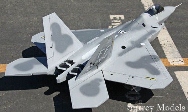 RC LX F22 Raptor Twin EDF 70mm Jet