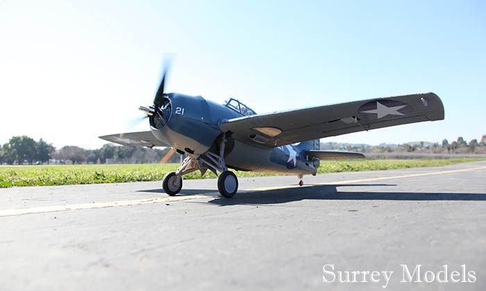 Radio Controlled Surrey Models F4F Wildcat 1.2M