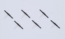 6 x “T” Anchored Hinge for MiG-29 Fulcrum RC EDF Jet (SMLXMIG29-31)