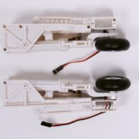 Main Retract - Compatible with F22 Raptor Twin 70mm RC EDF Jet (SMLXMIG29-25)